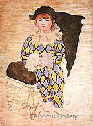 Paul as Harlequin 1924 - Pablo Picasso