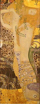Water Serpent 1 - Gustav Klimt
