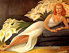Portrait of Natasha 1943 - Diego Rivera
