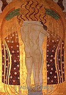 Hymn to Joy Detail 1 1902 - Gustav Klimt
